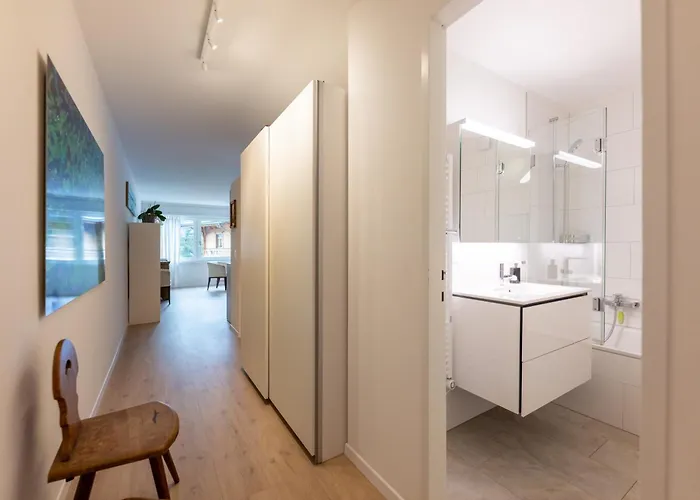 アパート Tinus - 3 Min Walk To Lift サンモリッツ