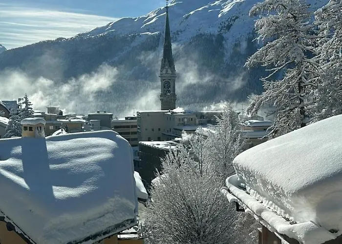 Tinus - 3 Min Walk To Lift Lejlighed St. Moritz